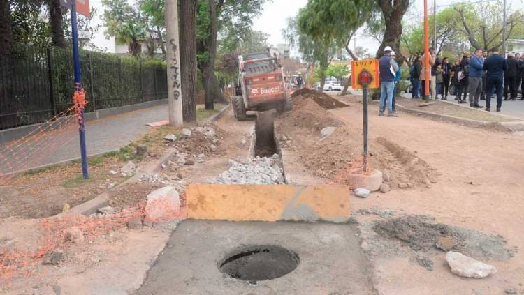 Río Cuarto: la Provincia invierte más de 278 millones en obras de saneamiento cloacal