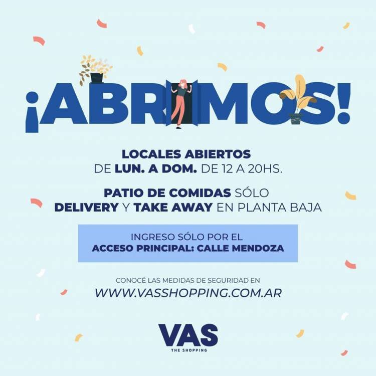 El shopping de Villa Allende abre sus puertas sin autorización