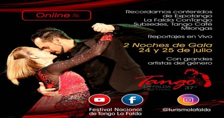 En «modo online», llega el Festival de Tango de La Falda