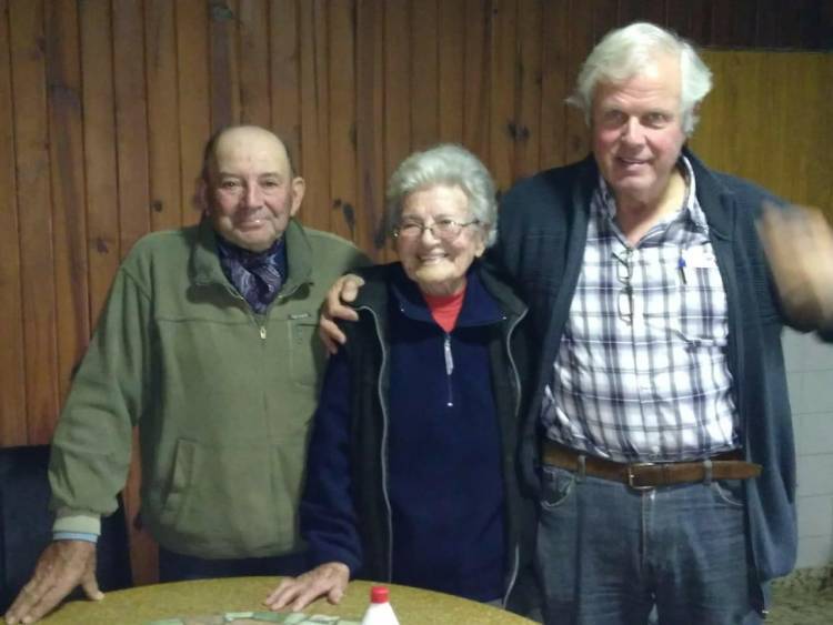 Una buena noticia, Doña Irma cumplió 100 años en Huanchilla.