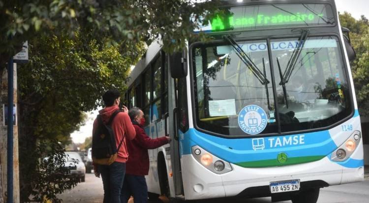 Transporte: Con compañía policial, Tamse presta servicio en la capital