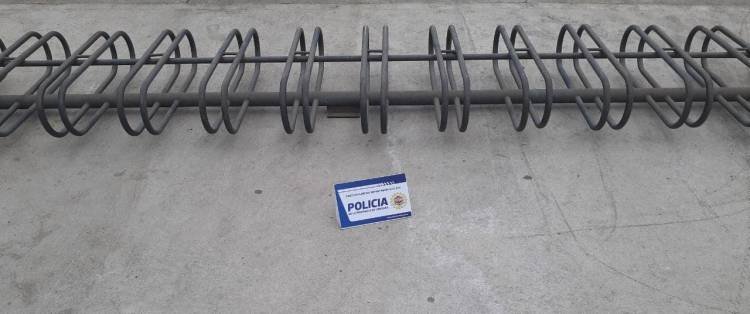 Se robaron hasta el bicicletero en Deheza.