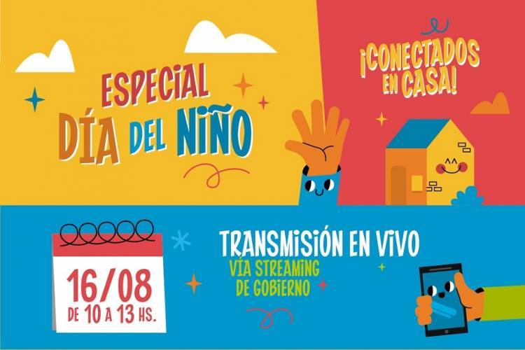 Este Día del Niño lo festejamos conectados desde casa