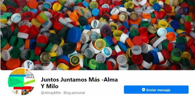 Y si esto no es amor... Ayudemos a juntar tapitas para pagar la atención de Alma y Milo