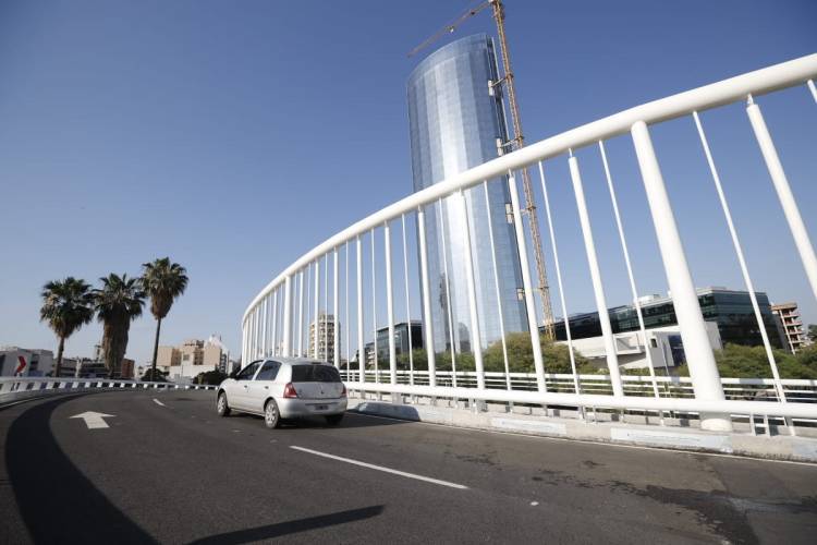 Quedó habilitado el nuevo puente que unirá la Costanera con La Cañada