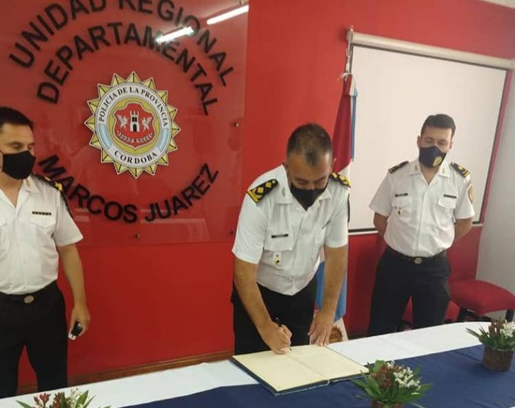 Marcos Juarez: Recambio en la cúpula policial departamental