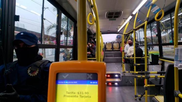 Transporte urbano: desde enero, costará 43 pesos