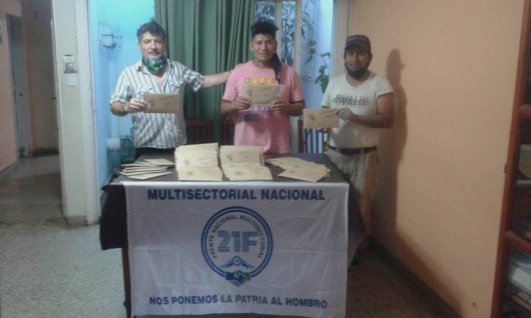 El 21F entrega combos de #HuertaEnCasa