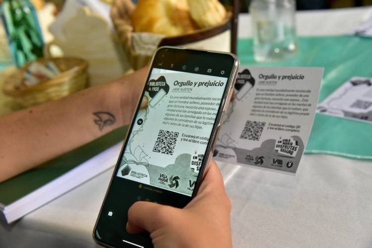 Se presentó el programa Biblioteca al Paso