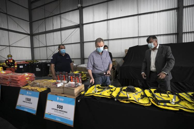 Más de 192 millones para los bomberos voluntarios