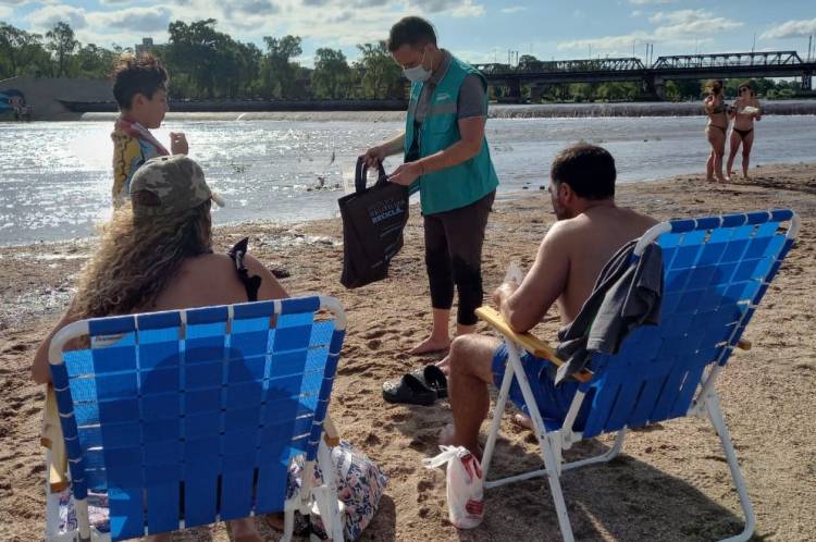 Se realizaron intensas actividades de concientización y limpieza en Rio Cuarto