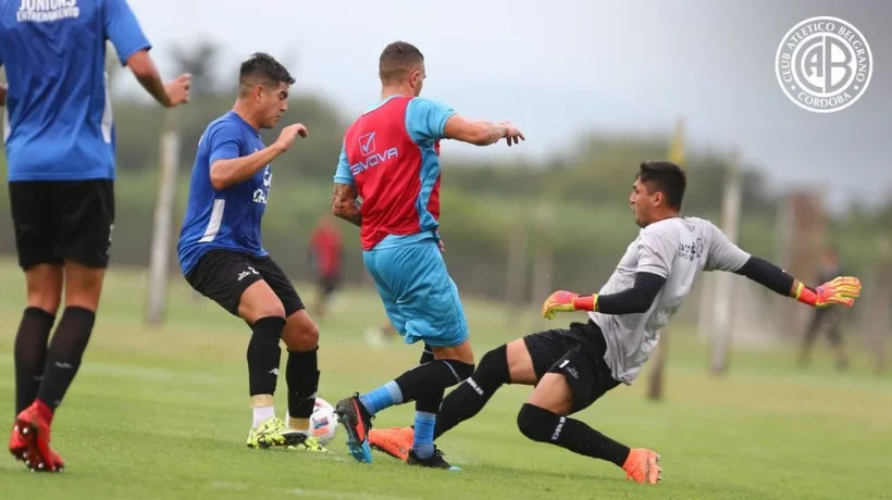 Belgrano goleó a Juniors en un amistoso.