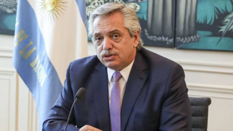 Alberto Fernández dialogó con su par de Rusia, Vladimir Putin