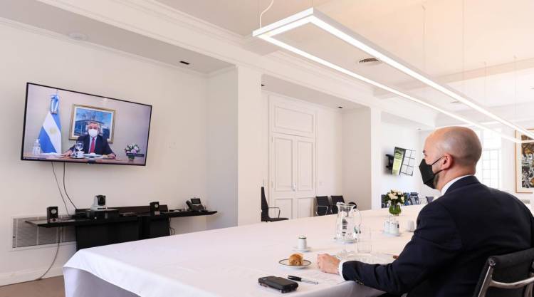 Alberto Fernández recibió invitación a la Cumbre del Clima de parte del Presidente de los EEUU
