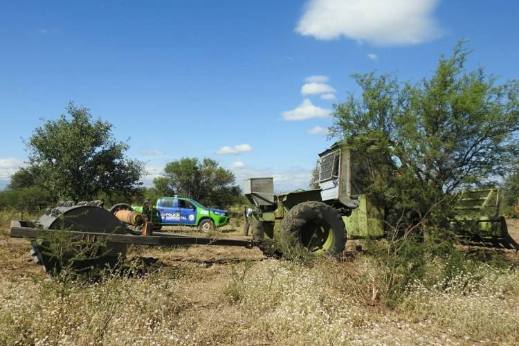 Frenaron un desmonte ilegal en San José de las Salinas