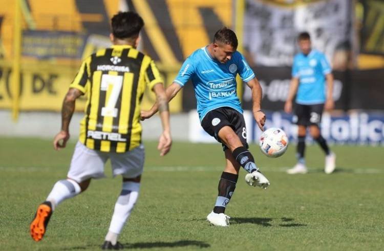 Belgrano se hunde. Perdió ante la "Fragata"