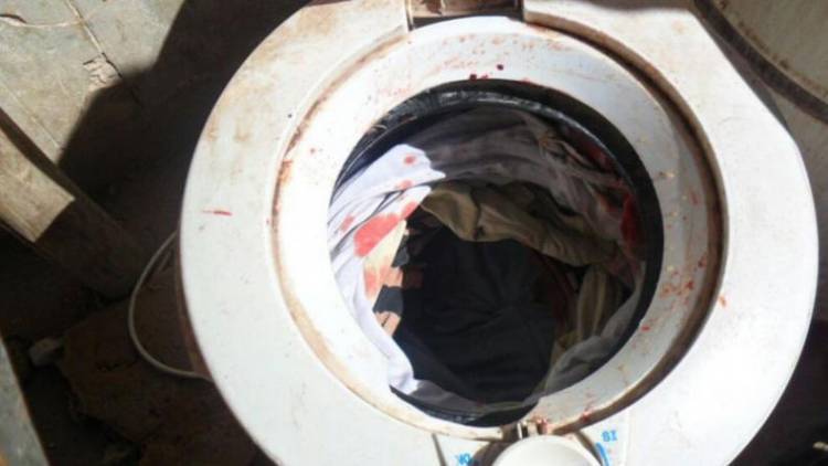 Rescataron a una niña dentro de un secarropas