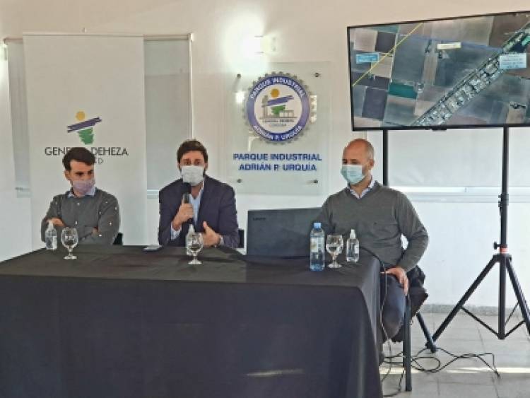 El Parque Industrial "Adrián P. Urquía" tendrá  próximamente gas natural