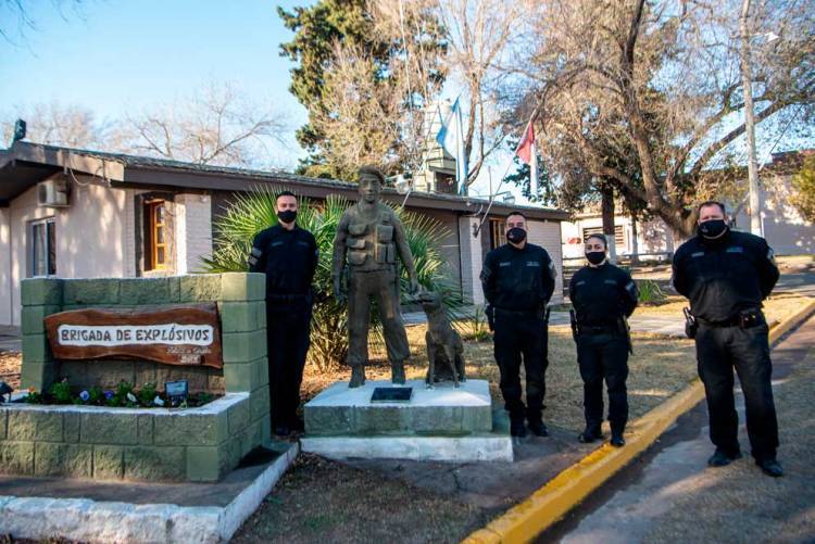 La Brigada de Explosivos sección Canes cumple 24 años
