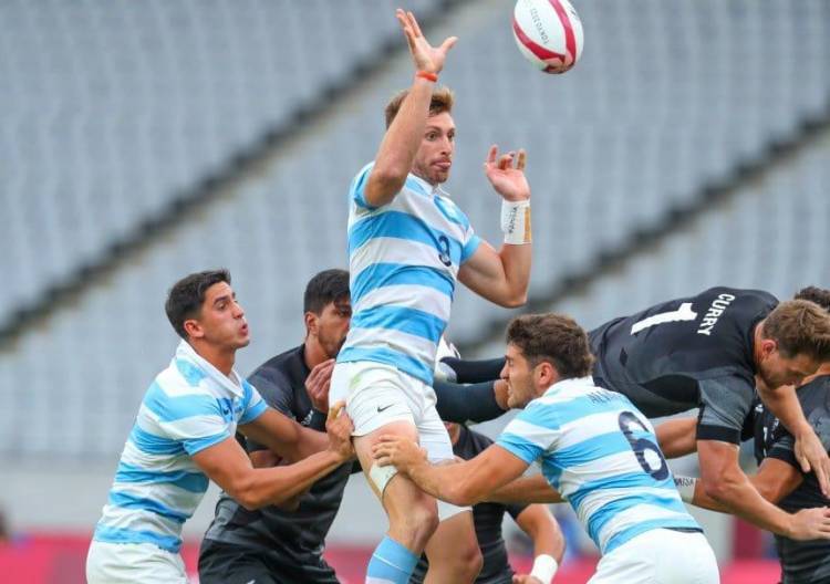 Avanzan Los Pumas seven en Tokyo 2020