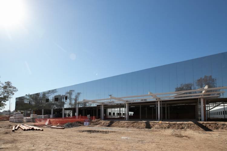 Contínuo avance de la obra de la Nueva Maternidad Provincial