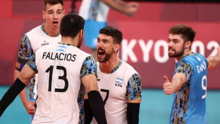 El seleccionado argentino de vóleibol es semifinalista en Tokio 2020