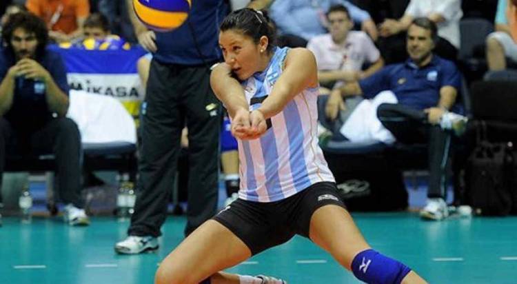 Nizetich, representante del voley cordobés en Japón