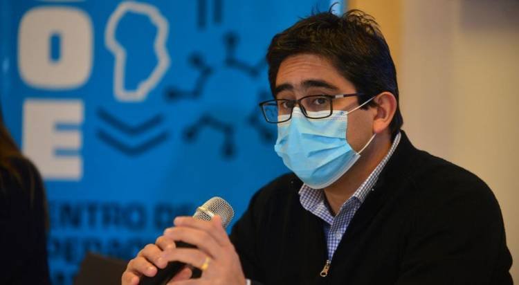 El ministro de Salud, Diego Cardozo, tiene coronavirus