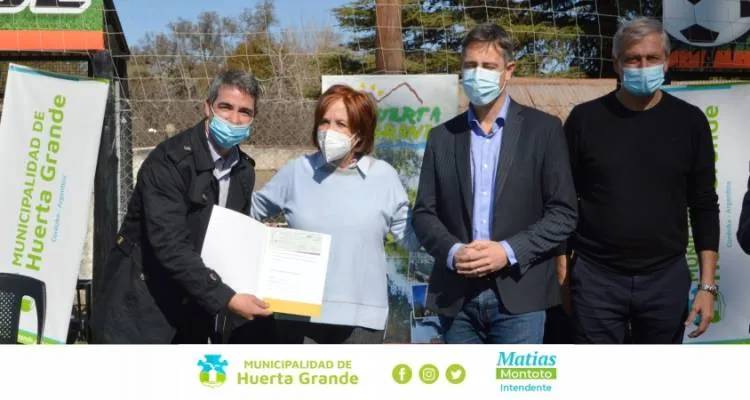 Recibieron 2 millones de pesos para dispensario municipal