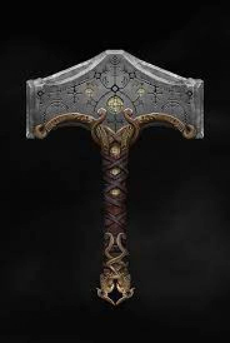 La creación del MjÖlnir, EL MARTILLO DE THOR