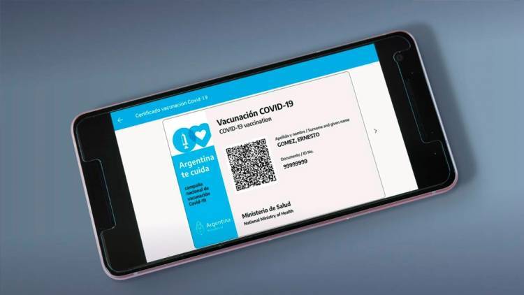 Ya está disponible el documento internacional de vacunación contra el Covid-19