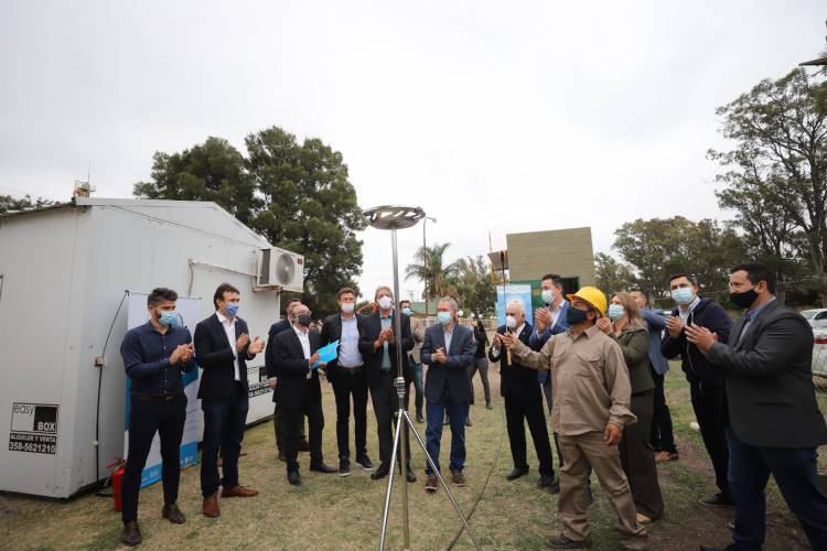 Habilitaron la conexión a la red de gas en industria de El Tio