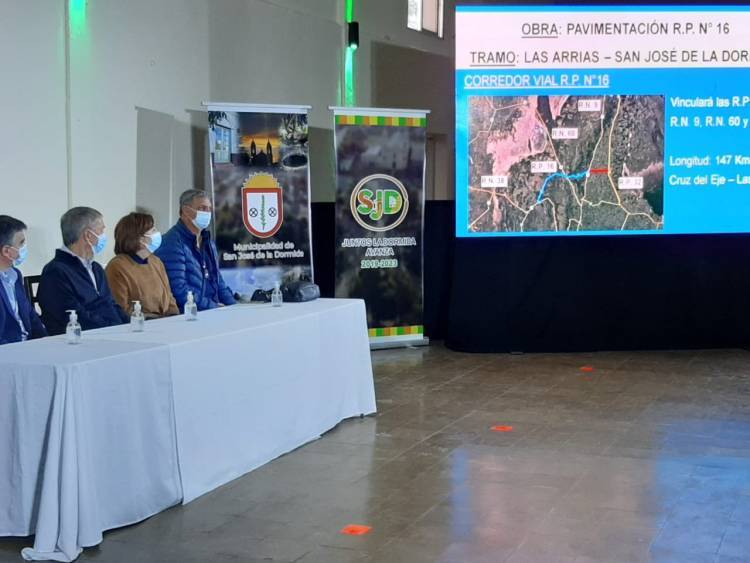 Anunciaron la primera etapa de la pavimentación en ruta 16
