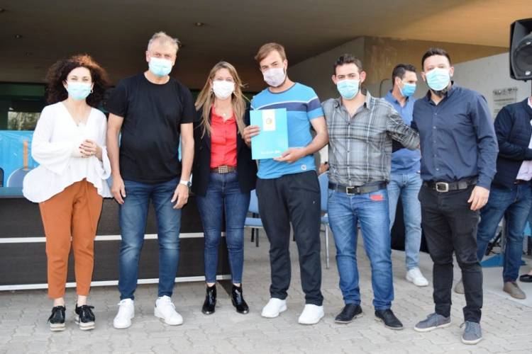 59 clubes del sur cordobés recibieron ayuda económica de la Provincia