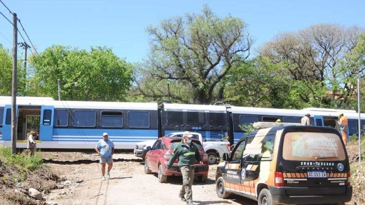 Descarriló el Tren de las Sierras a la altura de Valle Hermoso
