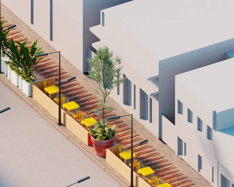 Pusieron en marcha la obra de remodelación en el centro de Cruz del Eje