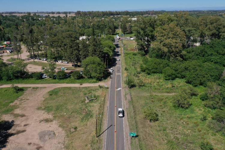 Inauguraron la repavimentación del camino San José