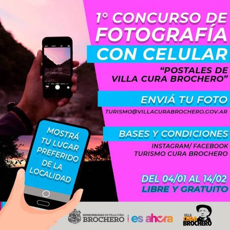 1er Concurso de Fotografía con Celular:  “Postales de Villa Cura Brochero”