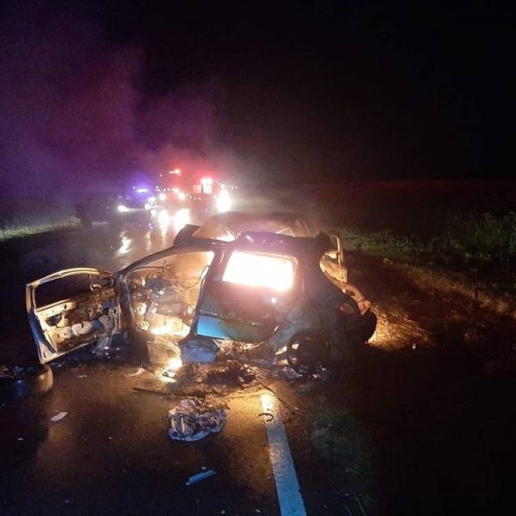 Trágico choque en las cercanías de Río Cuarto: cinco fallecidos