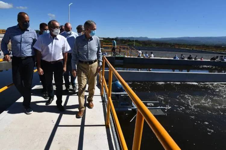 Inauguraron la planta de tratamiento de efluentes