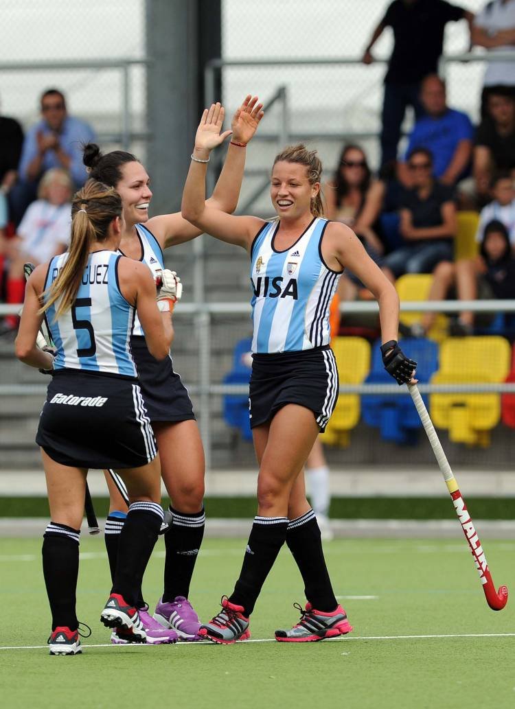 Las Leonas con sus estrellas, obtuvieron el Panamericano de Hockey