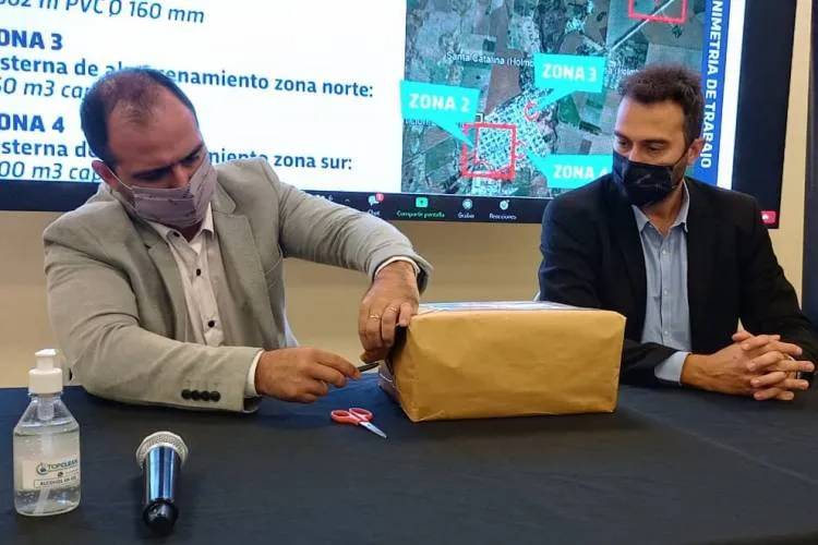 Invertirán más de 400 millones de pesos en obras de cloacas y aguas en cinco departamentos de la Provincia