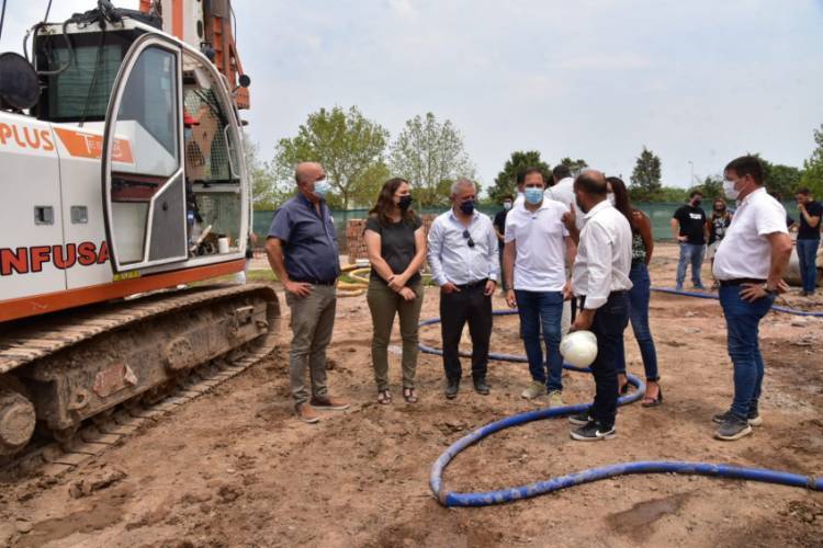 La UNVM  sigue creciendo: Comenzaron tres frentes de obras en el campus