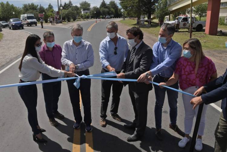 Ruta 16: Inauguraron la repavimentación  en el tramo entre Deán Funes y Villa Tulumba