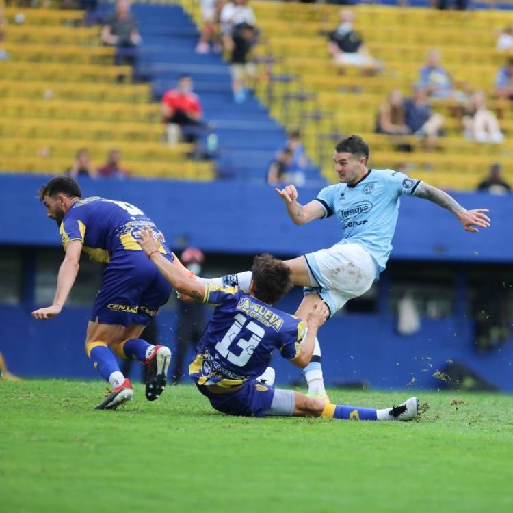 Belgrano y Atlanta se repartieron los puntos