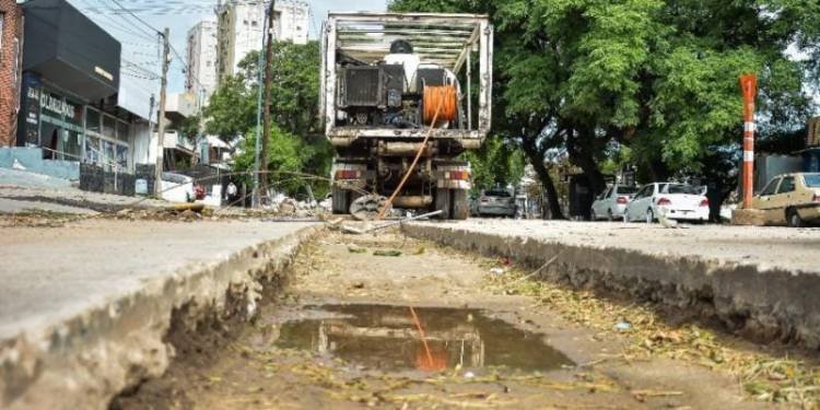 El aliviador cloacal más extenso de la ciudad a punto de habilitarse