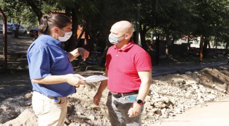 Invierten más de 30 millones en obras de cloacas en el Distrito Sur de Villa Carlos Paz