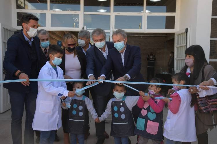 Embalse: Invirtieron más de 70 millones en la construcción de una escuela primaria y un jardín de infantes