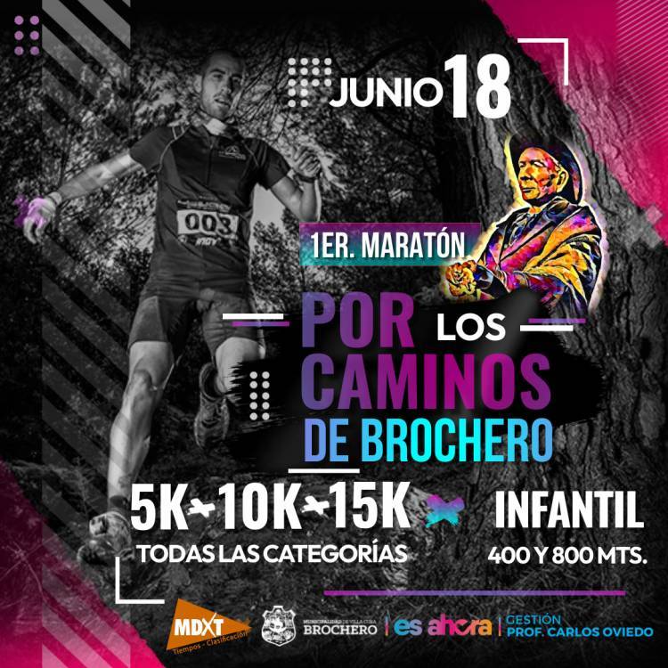 Se viene la 1º Maratón Por los caminos de Brochero