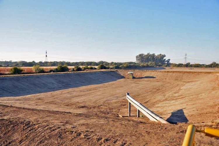 En Pilar, la obra de cloacas ya se encuentra a punto de finalizar